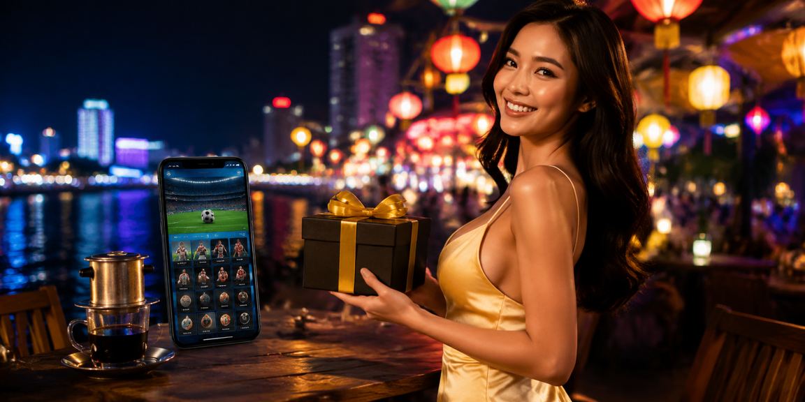 Người chơi theo dõi kèo thể thao bên ly cà phê tại Nha Trang